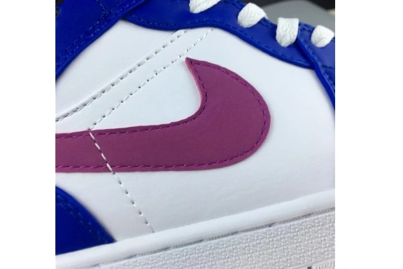 554724-451 1 ROYAL MID HYPER 554724-451 VIOLET-WHITE JORDAN AIR HYPER 0824